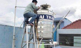 Vệ sinh bồn nước quận Phú Nhuận dịch vụ trọn gói giá rẻ 